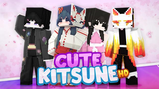 Thumbnail of the Minecraft Bedrock Marketplace product Cute Kitsune HD created by Plank.