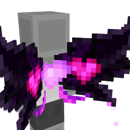 Thumbnail of the Minecraft Bedrock Marketplace product Dark Fairy Wings created by Plank.