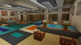 Screenshot of the Minecraft Bedrock Marketplace product Galactic Highschool created by Plank.