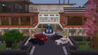 Screenshot of the Minecraft Bedrock Marketplace product Galactic Highschool created by Plank.