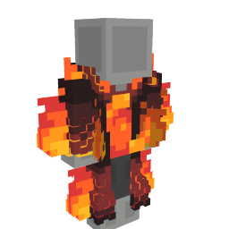 Thumbnail of the Minecraft Bedrock Marketplace product Insane Inferno Robe created by Plank.
