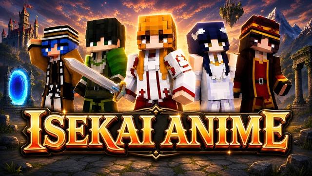 Thumbnail of the Minecraft Bedrock Marketplace product Isekai Anime created by Plank.