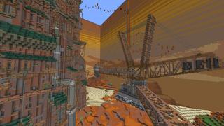 Screenshot of the Minecraft Bedrock Marketplace product Parkour Ages created by Plank.