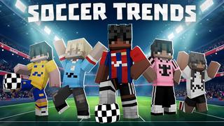 Thumbnail of the Minecraft Bedrock Marketplace product Soccer Trends created by Plank.