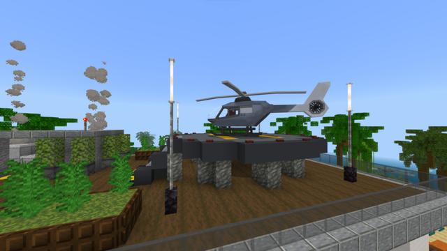 Screenshot of the Minecraft Bedrock Marketplace product Tropical Mansion created by Plank.