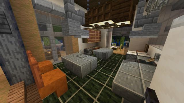 Screenshot of the Minecraft Bedrock Marketplace product Tropical Mansion created by Plank.