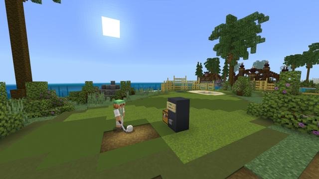 Screenshot of the Minecraft Bedrock Marketplace product Tropical Mansion created by Plank.
