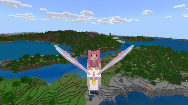 Screenshot of the Minecraft Bedrock Marketplace product Unicorns created by Plank.