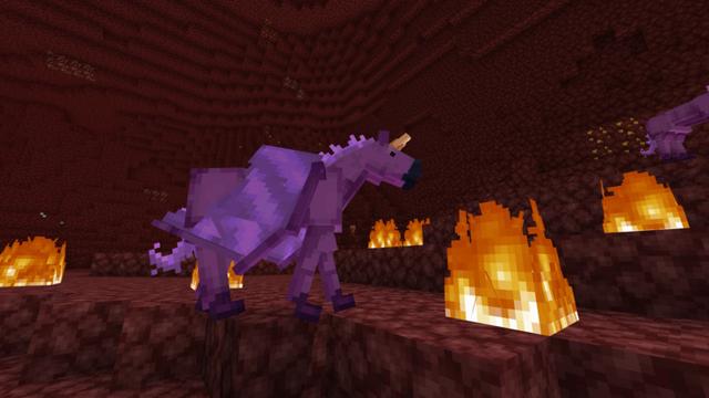 Screenshot of the Minecraft Bedrock Marketplace product Unicorns created by Plank.