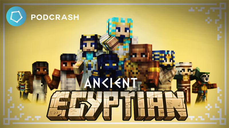Ancient Egyptian Skin Pack by Podcrash | CHUNK - Minecraft Bedrock ...