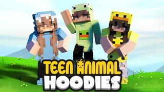Thumbnail of the Minecraft Bedrock Marketplace product Animal Hoodie Teens created by Podcrash.