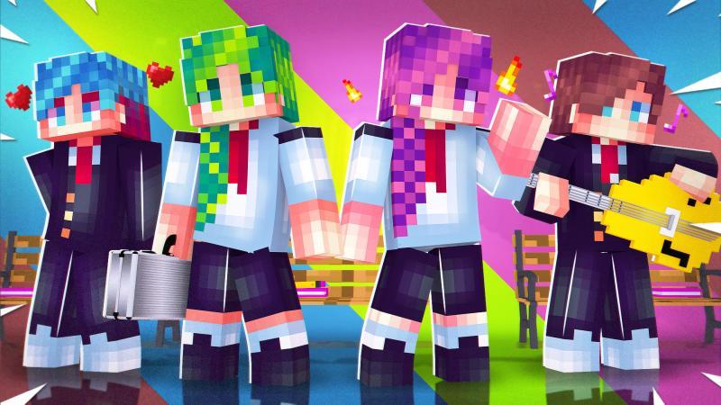 Anime School Year por Podcrash | CHUNK - Minecraft Explorador do ...