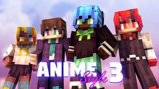 Thumbnail of the Minecraft Bedrock Marketplace product Anime Style 3 created by Podcrash.
