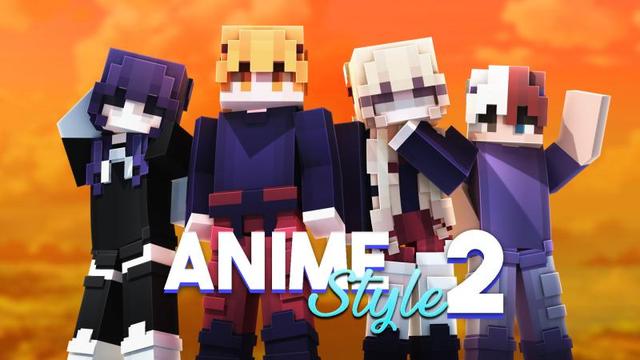 Thumbnail of the Minecraft Bedrock Marketplace product Anime Style 2 created by Podcrash.
