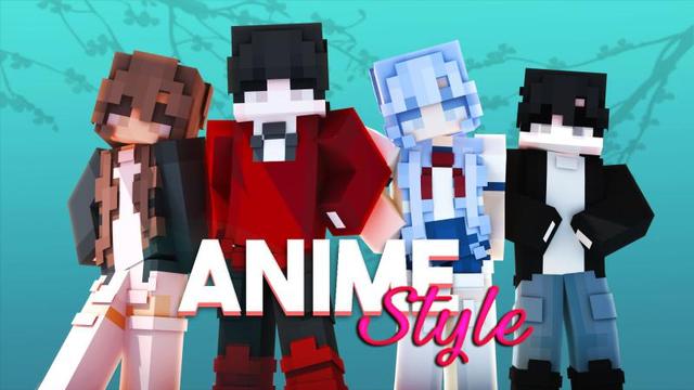 Thumbnail of the Minecraft Bedrock Marketplace product Anime Style created by Podcrash.