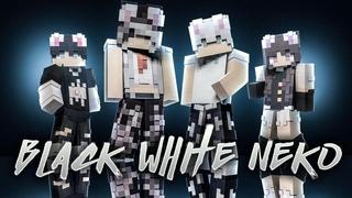 Thumbnail of the Minecraft Bedrock Marketplace product Black White Neko created by Podcrash.