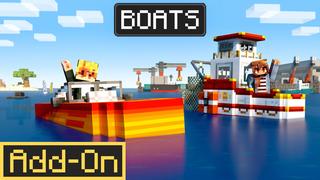 Thumbnail of the Minecraft Bedrock Marketplace product BOATS created by Podcrash.