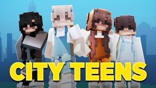 Thumbnail of the Minecraft Bedrock Marketplace product City Teens created by Podcrash.