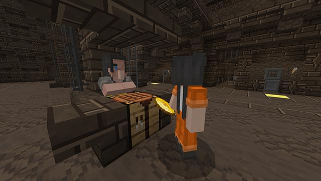 Screenshot of the Minecraft Bedrock Marketplace product Cops and Robbers: Alcatraz created by Podcrash.