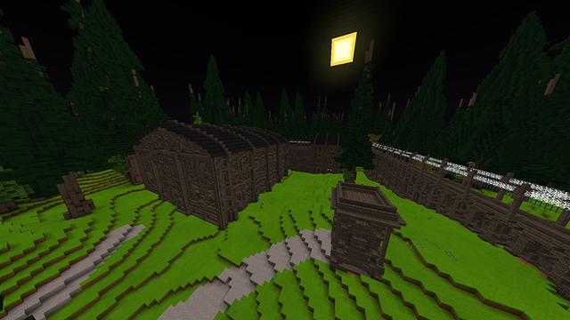 Screenshot of the Minecraft Bedrock Marketplace product Cops and Robbers: Alcatraz created by Podcrash.