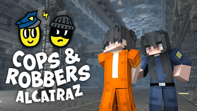 Thumbnail of the Minecraft Bedrock Marketplace product Cops and Robbers: Alcatraz created by Podcrash.
