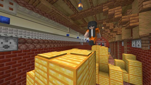 Screenshot of the Minecraft Bedrock Marketplace product Cops and Robbers: Jailbreak created by Podcrash.