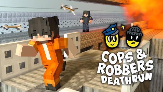 Thumbnail of the Minecraft Bedrock Marketplace product Cops and Robbers: Jailbreak created by Podcrash.
