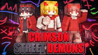 Thumbnail of the Minecraft Bedrock Marketplace product Crimson Street Demons created by Podcrash.