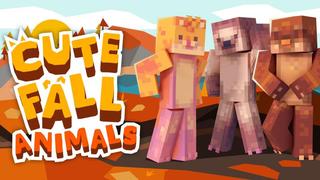 Thumbnail of the Minecraft Bedrock Marketplace product Cute Fall Animals created by Podcrash.