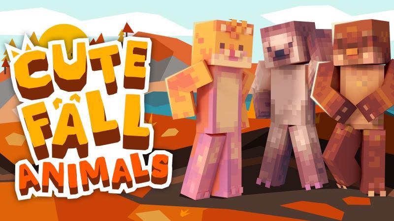 Cute Fall Animals by Podcrash | CHUNK - Minecraft Bedrock Marketplace ...