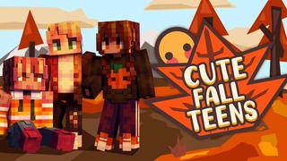 Thumbnail of the Minecraft Bedrock Marketplace product Cute Fall Teens created by Podcrash.