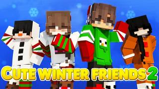 Thumbnail of the Minecraft Bedrock Marketplace product Cute Winter Friends 2 created by Podcrash.
