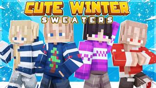 Thumbnail of the Minecraft Bedrock Marketplace product Cute Winter Sweaters created by Podcrash.