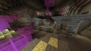 Screenshot of the Minecraft Bedrock Marketplace product Deepslate Depths created by Podcrash.