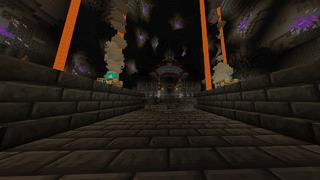 Screenshot of the Minecraft Bedrock Marketplace product Deepslate Depths created by Podcrash.