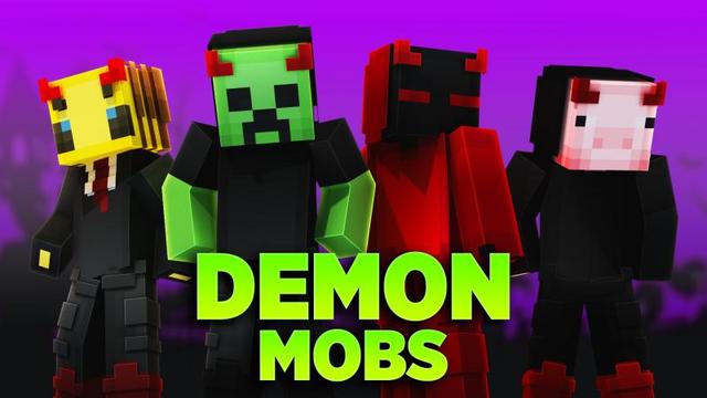 Thumbnail of the Minecraft Bedrock Marketplace product Demon Mobs created by Podcrash.
