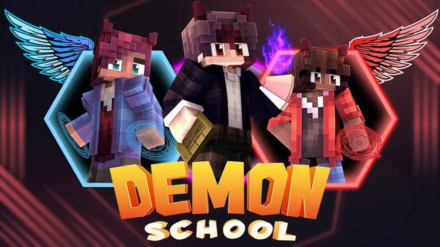 Thumbnail of the Minecraft Bedrock Marketplace product Demon School created by Podcrash.