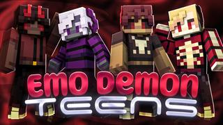 Thumbnail of the Minecraft Bedrock Marketplace product Emo Demon Teens created by Podcrash.