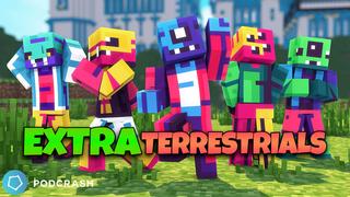 Thumbnail of the Minecraft Bedrock Marketplace product EXTRAterrestrials created by Podcrash.