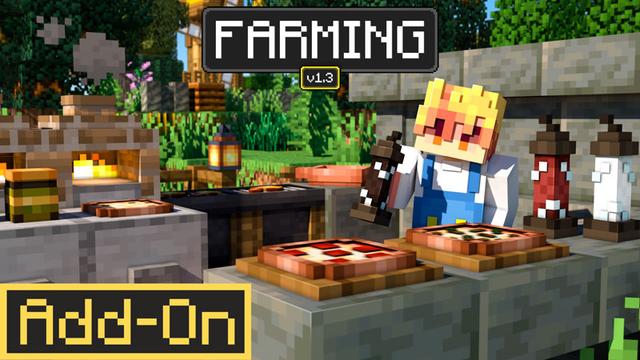 Thumbnail of the Minecraft Bedrock Marketplace product Farming created by Podcrash.