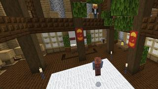 Screenshot of the Minecraft Bedrock Marketplace product Find the Button created by Podcrash.