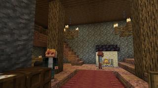 Screenshot of the Minecraft Bedrock Marketplace product Find the Button created by Podcrash.