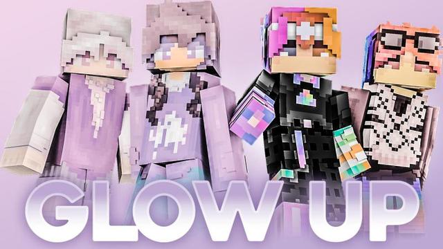 Thumbnail of the Minecraft Bedrock Marketplace product Glow Up HD created by Podcrash.
