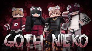 Thumbnail of the Minecraft Bedrock Marketplace product Goth Neko created by Podcrash.