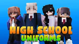 Thumbnail of the Minecraft Bedrock Marketplace product High School Uniforms created by Podcrash.