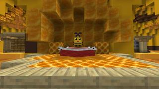 Screenshot of the Minecraft Bedrock Marketplace product Hive Colony Skyblock created by Podcrash.