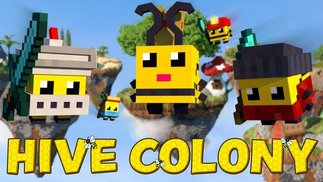 Thumbnail of the Minecraft Bedrock Marketplace product Hive Colony Skyblock created by Podcrash.