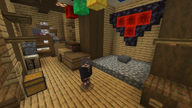 Screenshot of the Minecraft Bedrock Marketplace product Holiday Family Games created by Podcrash.
