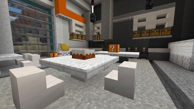 Screenshot of the Minecraft Bedrock Marketplace product Impostor Lucky Blocks created by Podcrash.