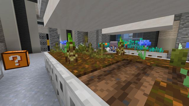 Screenshot of the Minecraft Bedrock Marketplace product Impostor Lucky Blocks created by Podcrash.